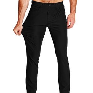 Under Armour Men's Athletic Fit Stretch Tech Chino - Black